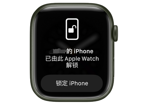 魏县苹果手机维修分享用 AppleWatch 解锁配备面容 ID 的 iPhone方法 