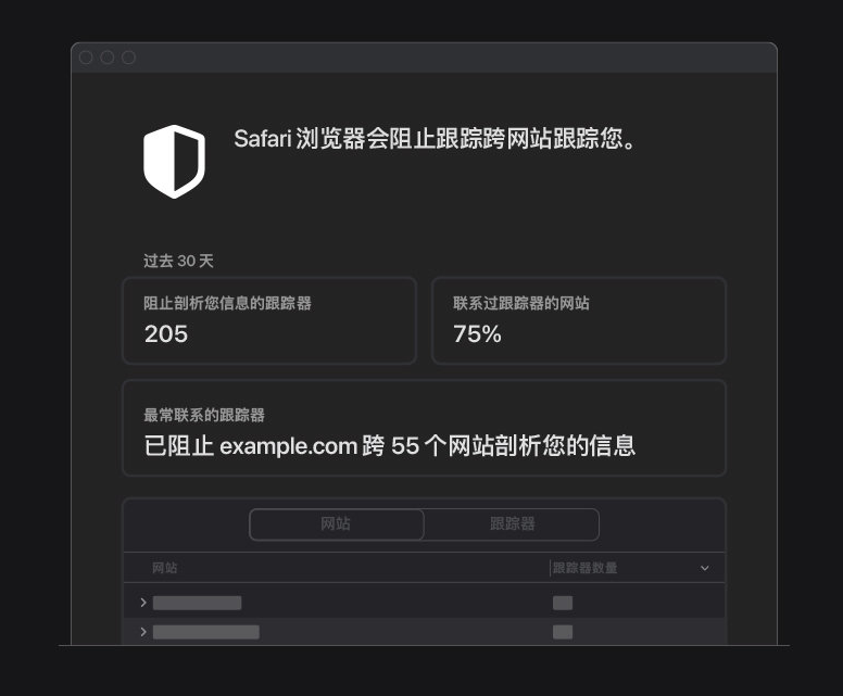 魏县苹果手机维修分享如何在 Safari 浏览器中查看和打开隐私报告 